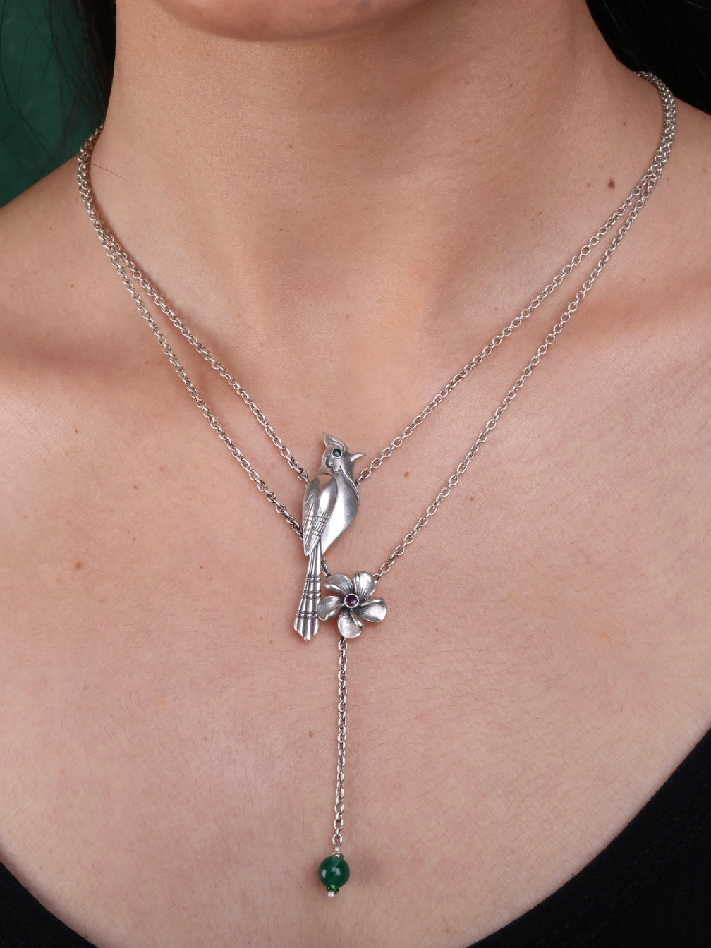 Steller's Jay Necklace