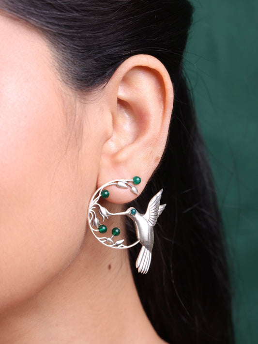 Hummingbird Ear Studs